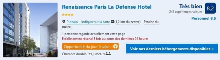 Hôtel Renaissance La Défense