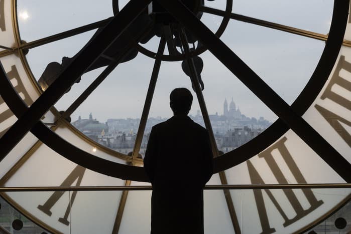 Musee dorsay vue depuis la grande orloge