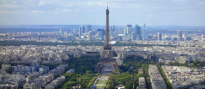 Tour Eiffel depuis Tour Montparnasse