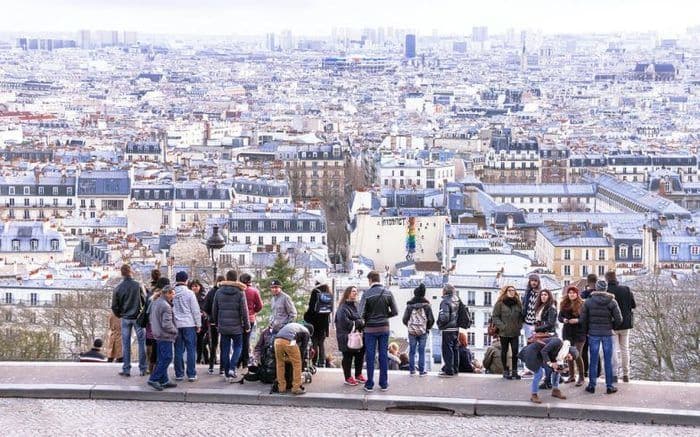Vue de Paris depuis Montmartre