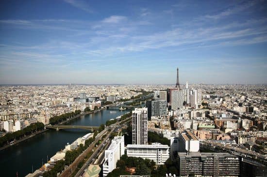 Vue de paris depuis le ballon