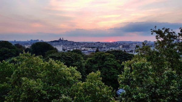 Vue sur le nord et l