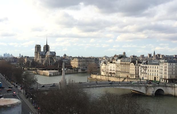 Vue depuis linstitut du Monde Arabe 1
