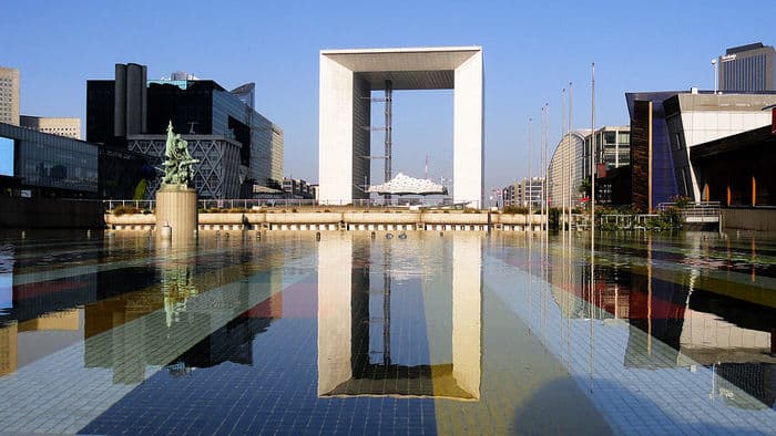 LA Grande arche de la defense