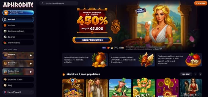 Aphrodite Casino - Aperçu