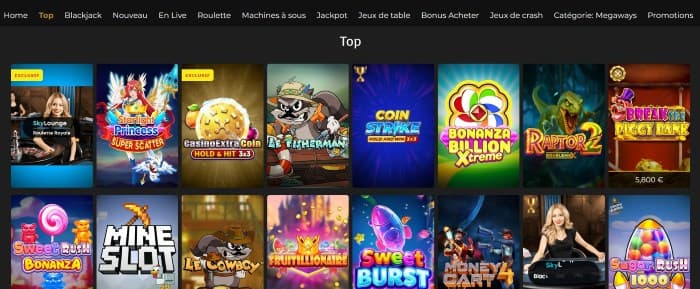casino extra slot