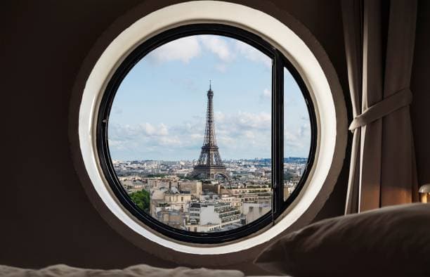 chambre hôtel Paris séjour visite confort réservation