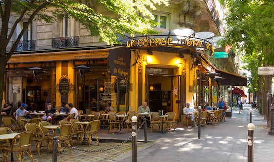 Les restaurants du Marais.