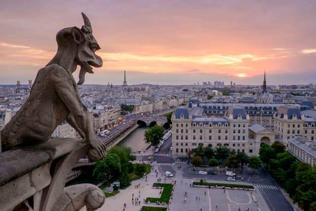 séjour Paris monuments hôtel