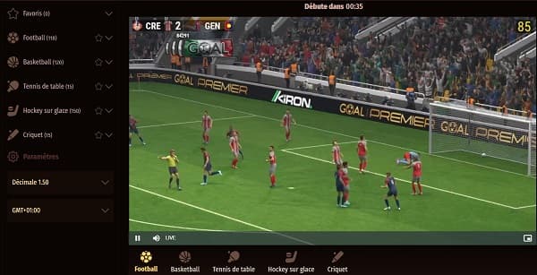 retransmission live 3D westace
